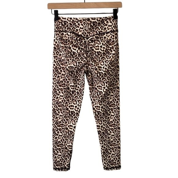 Zyia Active Leopard Brilliant Scrunchy What Hi-Rise Leggings Activewear Yoga Gym - Picture 5 of 16